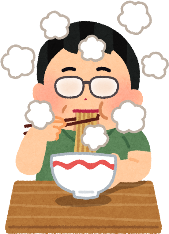 Ramen Megane Kumoru フリー イラスト 食べ 過ぎ 675x800 Png Clipart Download