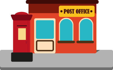 Post office на русский. Post Office. Мультяшная Post. Post Office Clipart. Почтовый офис картинки для детей.