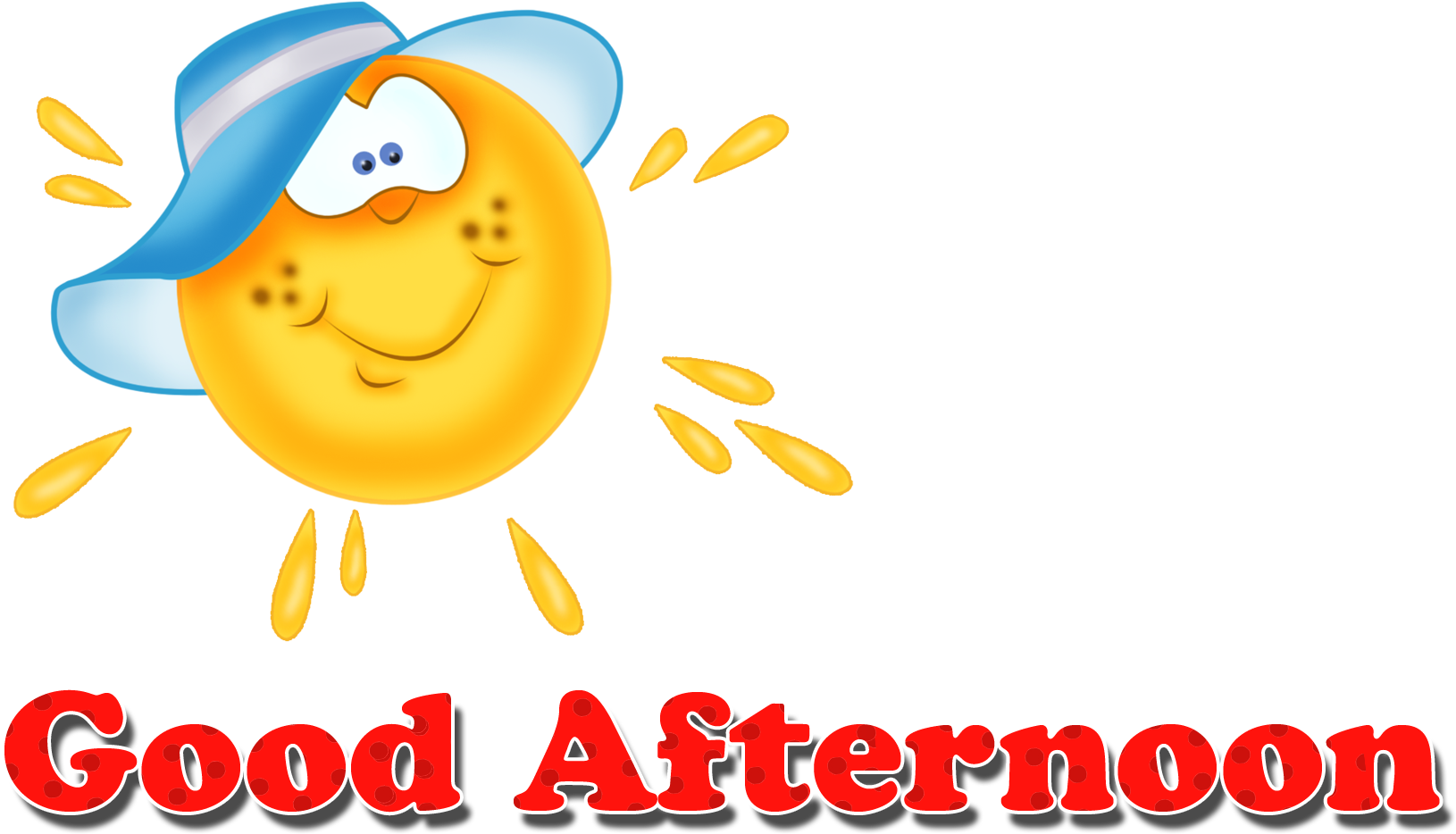 good afternoon clipart free