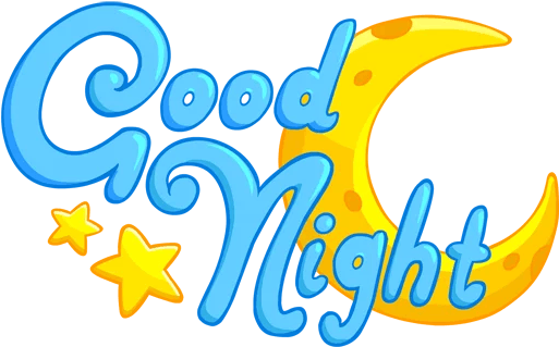 Night Goni Gn Transparent Png Sticker Good Night Text Png 512x512 Png Clipart Download