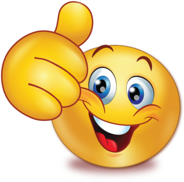 Cheer Happy Thumb Up Emoji - Innocent Emoji - (384x384) Png Clipart ...