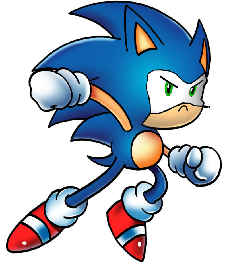 Baby Sonic 4 By Hulkkidgaming - Cartoon - (822x972) Png Clipart Download