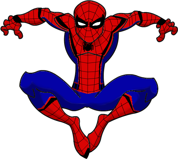 Spider-man Homecoming Suit - Spider-man - (750x600) Png Clipart Download