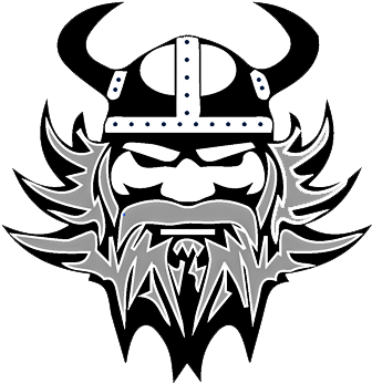 Tutoring - Stencil Viking Norway - (345x353) Png Clipart Download