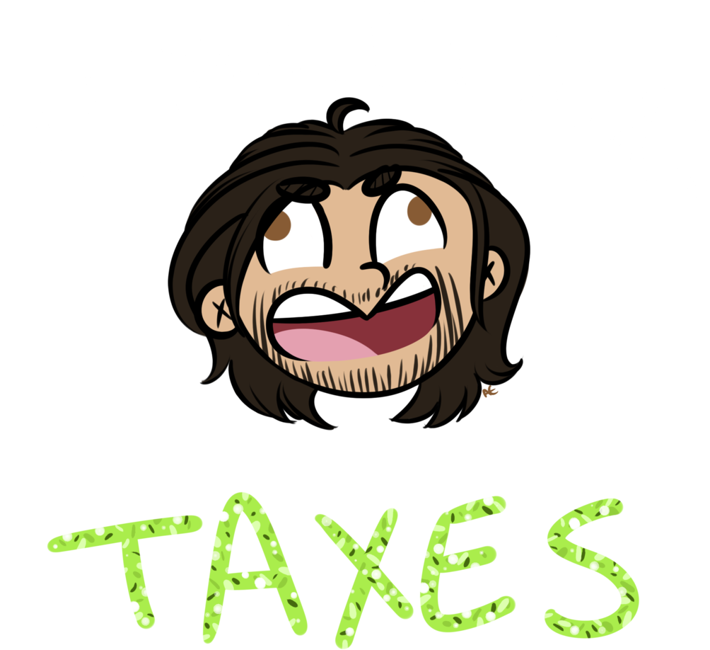 Pay Your F*cking Taxes By Dovecandies - Cartoon (1024x1024)
