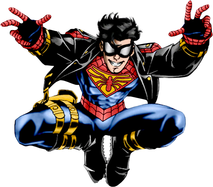 Amalgam Comics Spider Boy - (900x900) Png Clipart Download