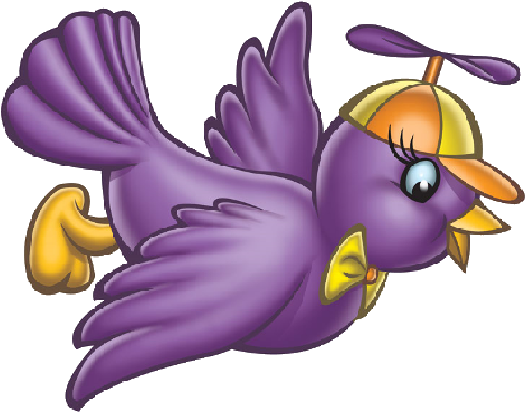 Funny Cartoon Bird Images - Cartoon - (600x600) Png Clipart Download