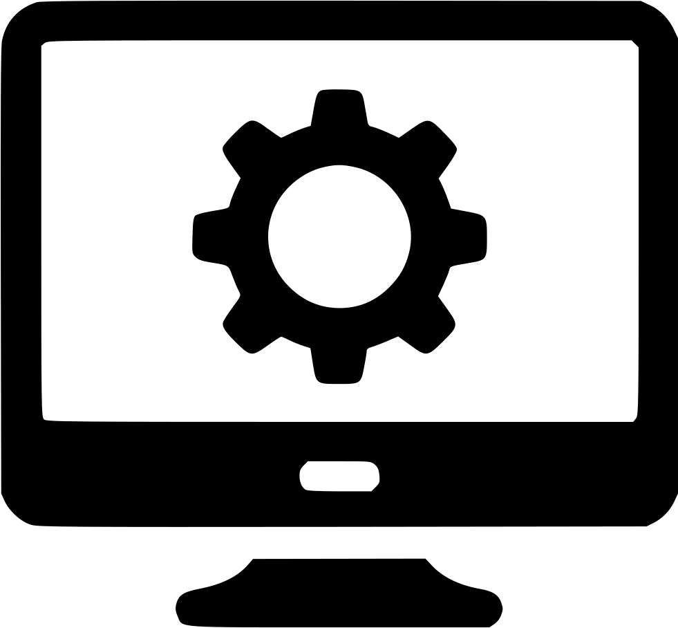 Оса платформа. Значок ПК. Компьютер с шестеренками иконка. Оборудование пиктограмма. It иконка.