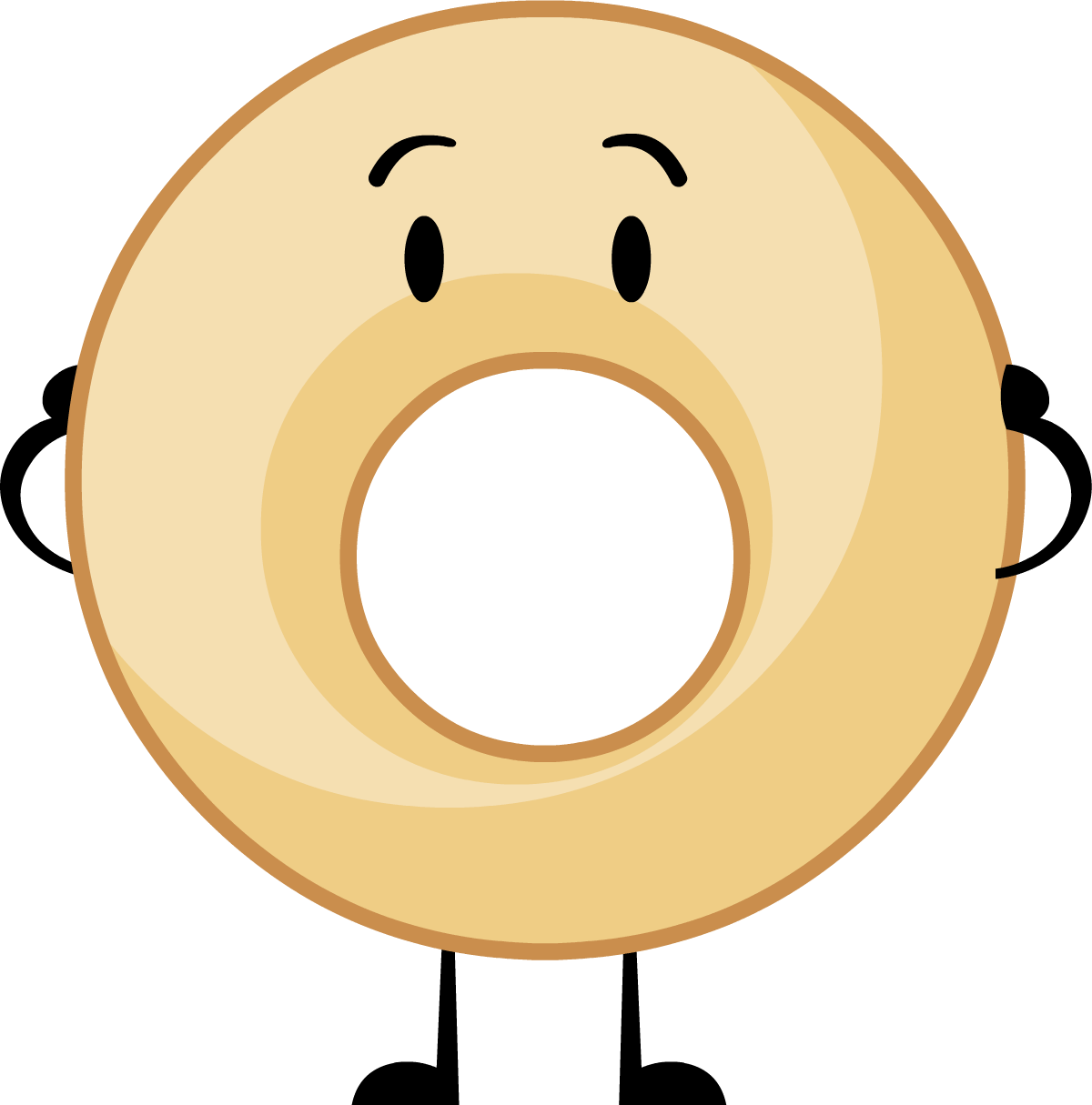 Бублик хит играть. BFDI Donut. BFB пончик. Пончик персонаж. BFDIA пончик.