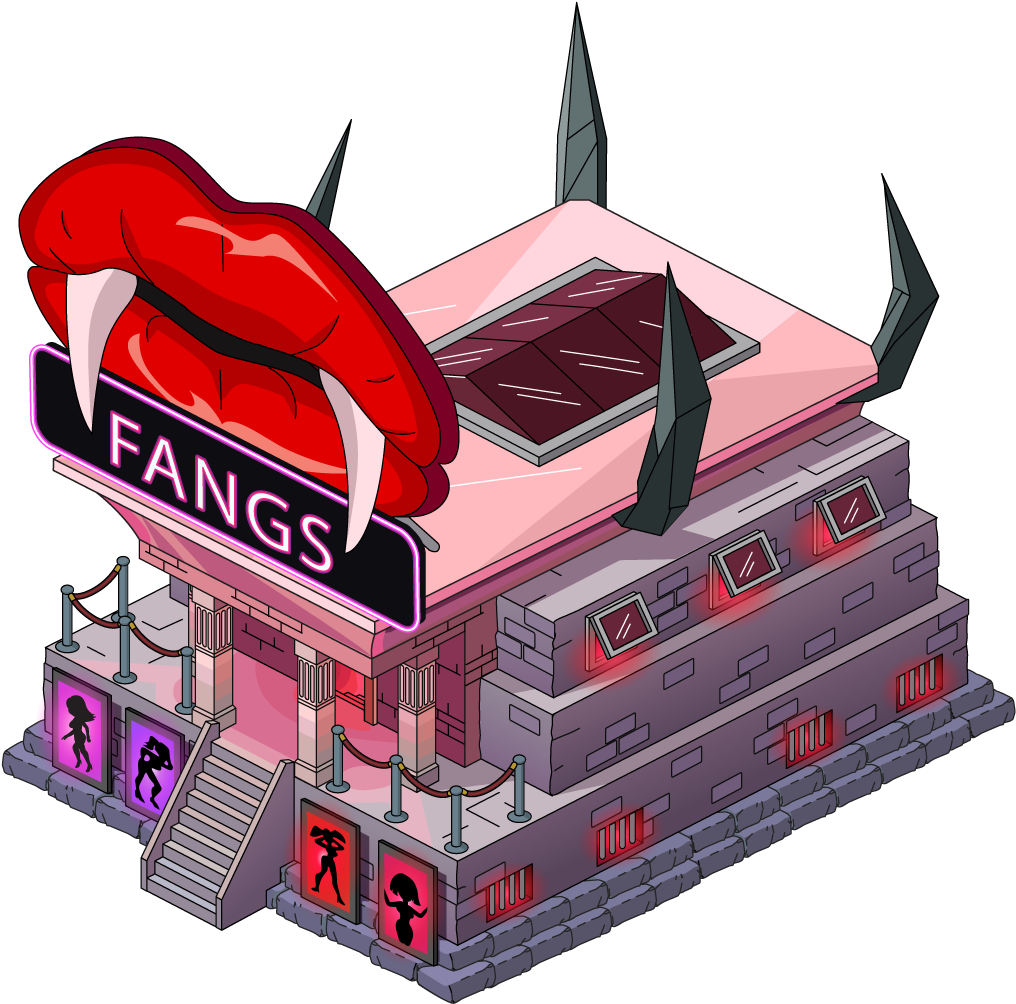 Фанг Билдингс. Fangs PNG.