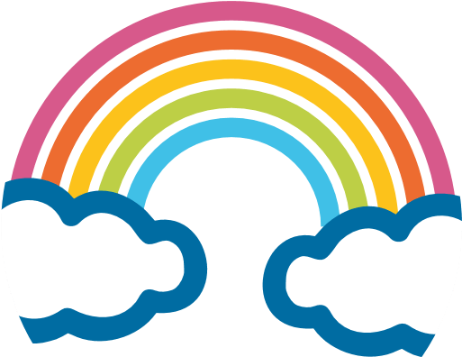Rainbow Emoji - Rainbow Emoji Ios Png - (1024x1024) Png Clipart Download
