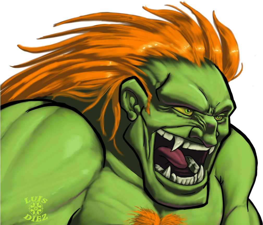 Blanka. Blanka Street Fighter. Зеленый из стрит Файтер. Бланка стритфайтер. Гоблин с рыжими волосами.