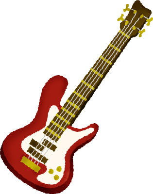 Electric Bass - Bass Guitar - (315x400) Png Clipart Download