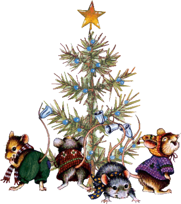 Christmas Gif - Christmas Tree - (400x430) Png Clipart Download