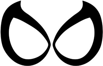 Eye Clipart Spiderman - Spiderman Eyes Png - (420x420) Png Clipart Download