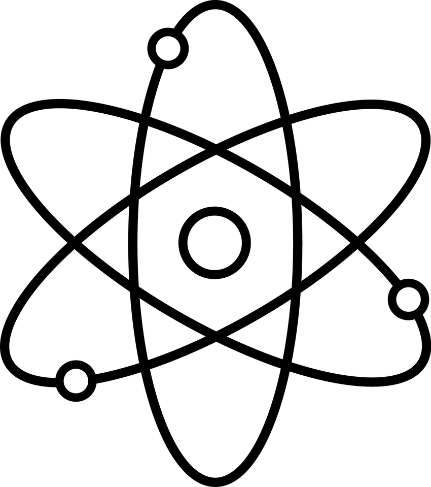 Arithmetic Clipart Free Download Clip Art On Chemistry - Atom Symbol ...