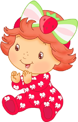 Images By Mara P - Strawberry Shortcake Baby - (400x400) Png Clipart Download