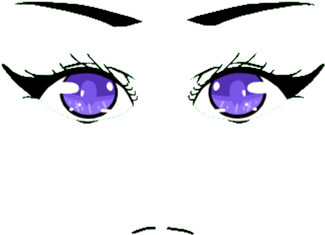 Purple Eyes Royal Makeup Roblox Face - Roblox Corporation - (420x420 ...