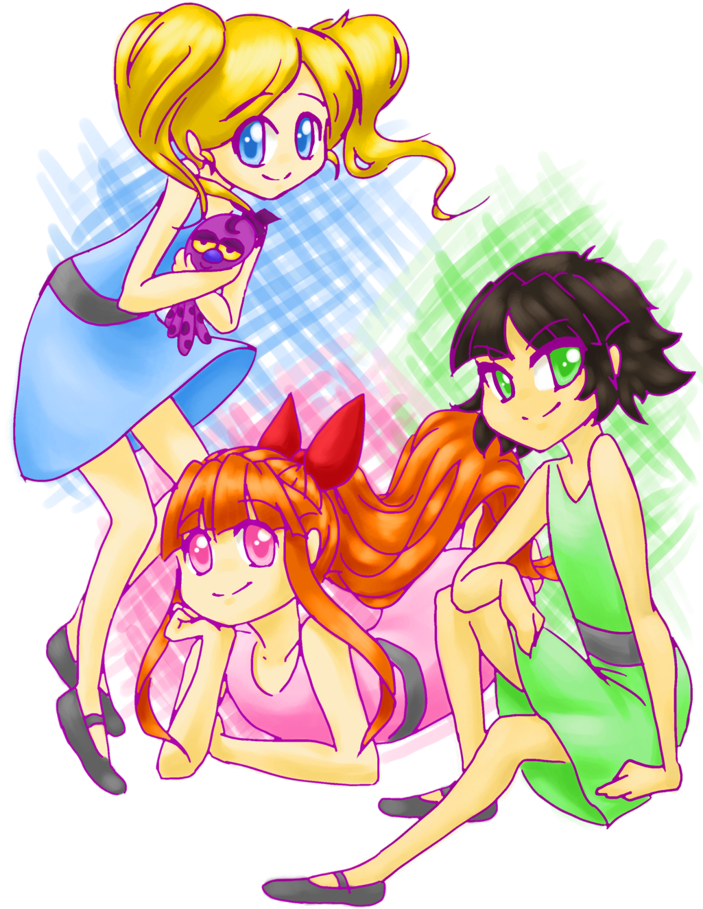 The Powerpuff Girls 1024x1406 Png Clipart Download