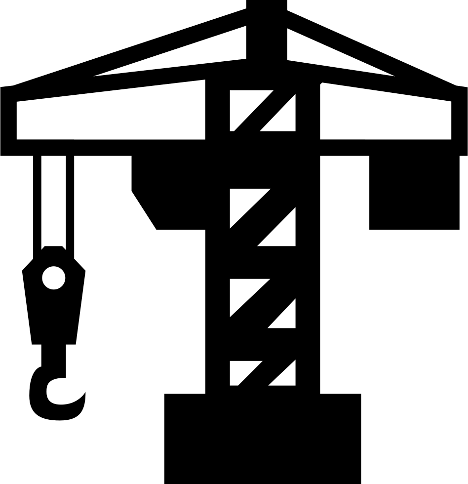 Кран вектор. Стройка символ. Кран силуэт. Строительные символы.