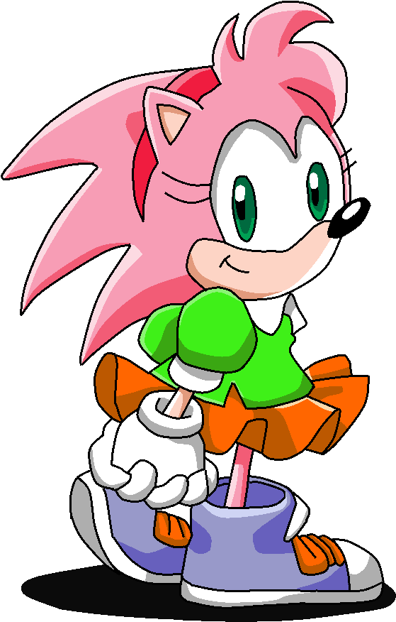 Sonic Cd Amy Rose Segasonic The Hedgehog Sonic Generations - Classic ...