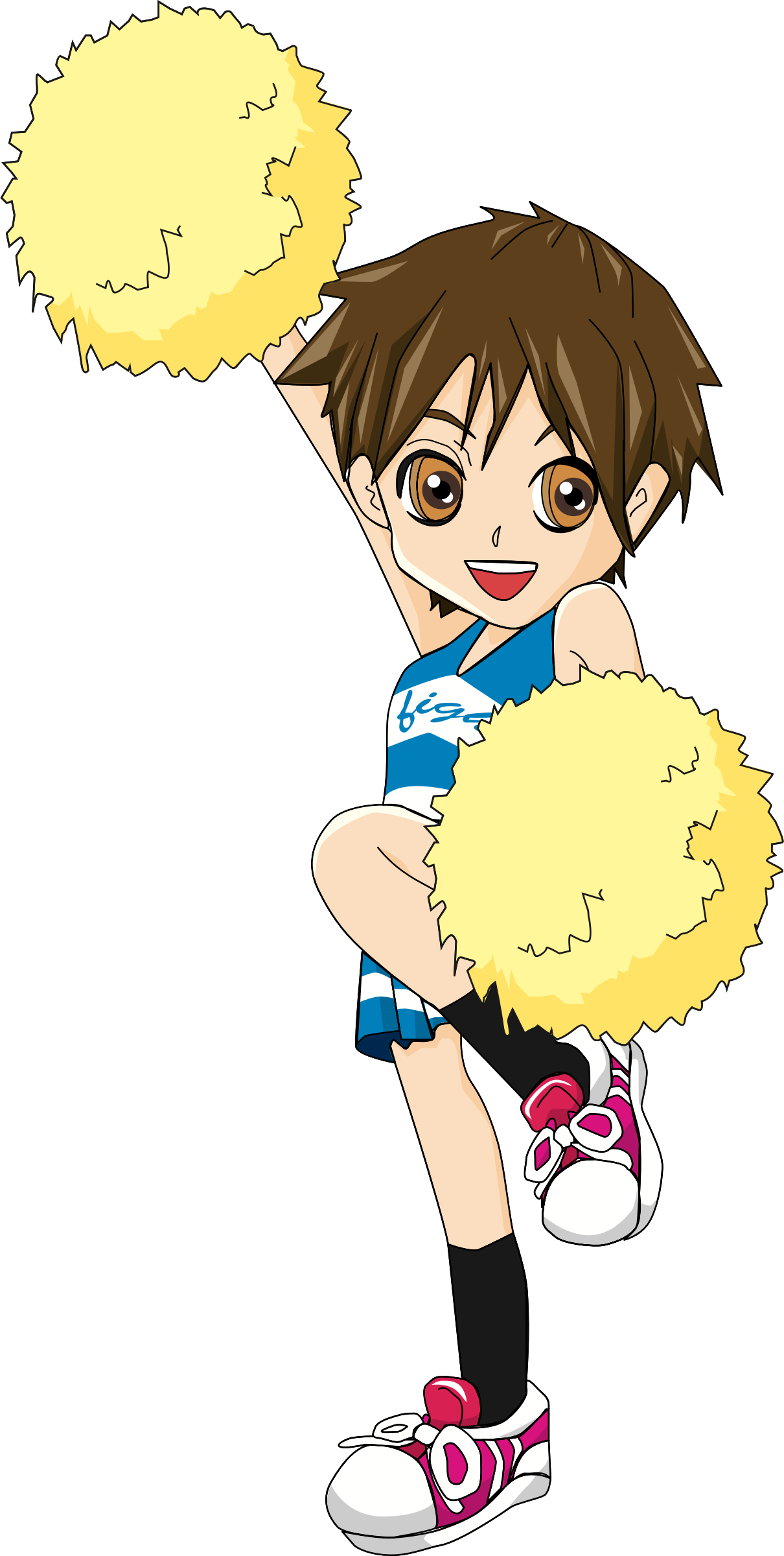 Download and share clipart about <b>Cheerleader</b> - <b>Cheerleader</b>