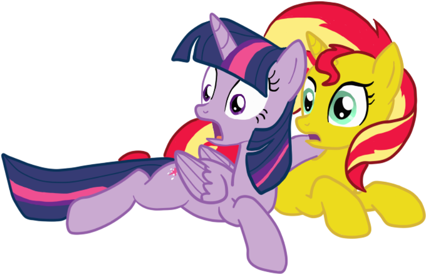 My Little Pony Equestria Girls Sunset Shimmer And Twilight - Sunset Shimmer (951x674)