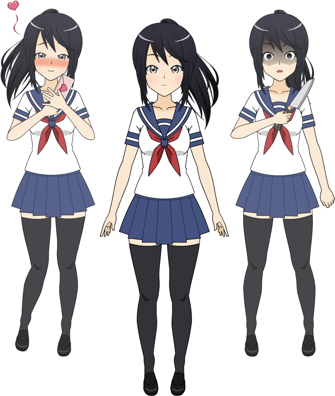 Вещи в яндере. Yandere Simulator кисекай.