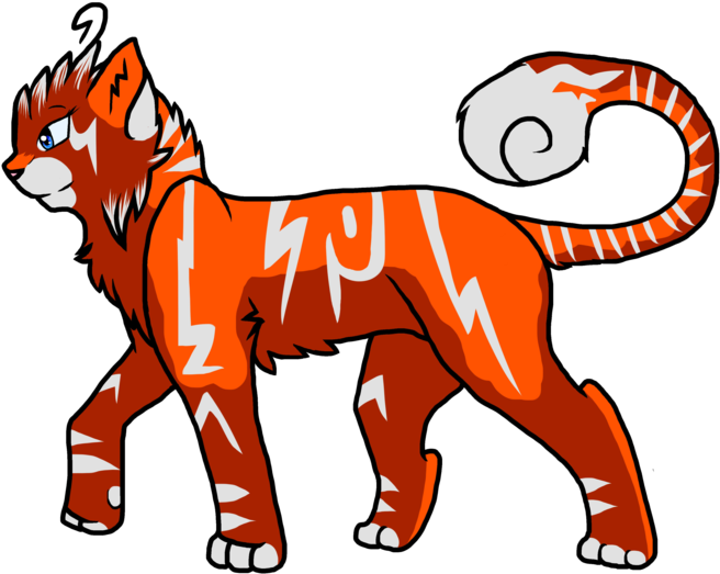 The First Deputy Of Thunderclan - Lion - (900x561) Png Clipart Download