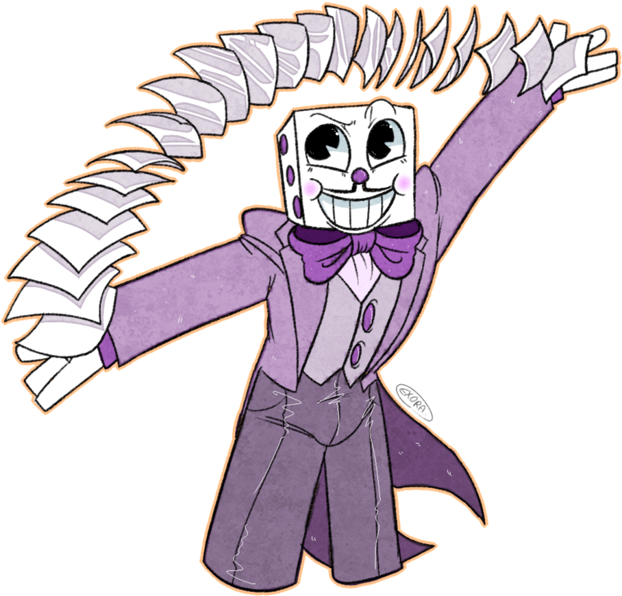 King Dice - Cartoon - (914x875) Png Clipart Download