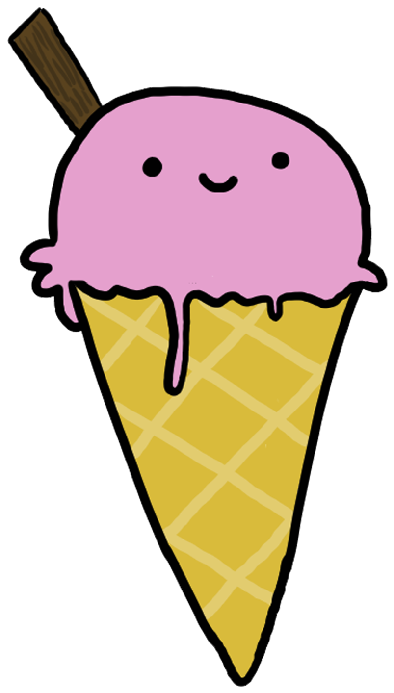 Ice Cream By Chazzyllama - Dancing Ice Cream Gif - (1024x1476) Png ...