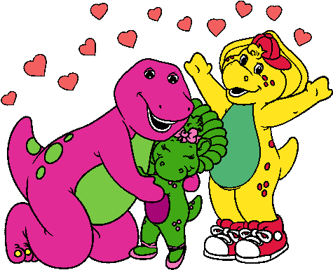 Barney And Friends Cartoon - (483x397) Png Clipart Download