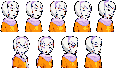 Spriting Against Soda - Homestuck Rose Talksprite.