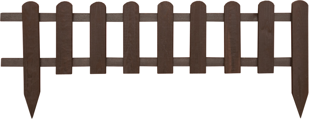 Low Rail Fence - Fence - (1004x388) Png Clipart Download