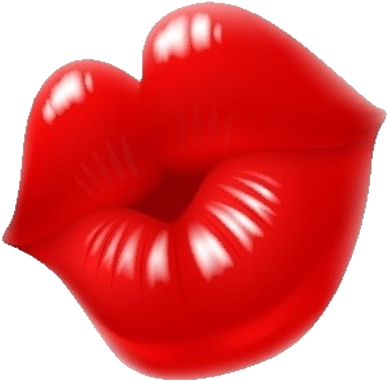 Kissy Lips X Png Clipart Download