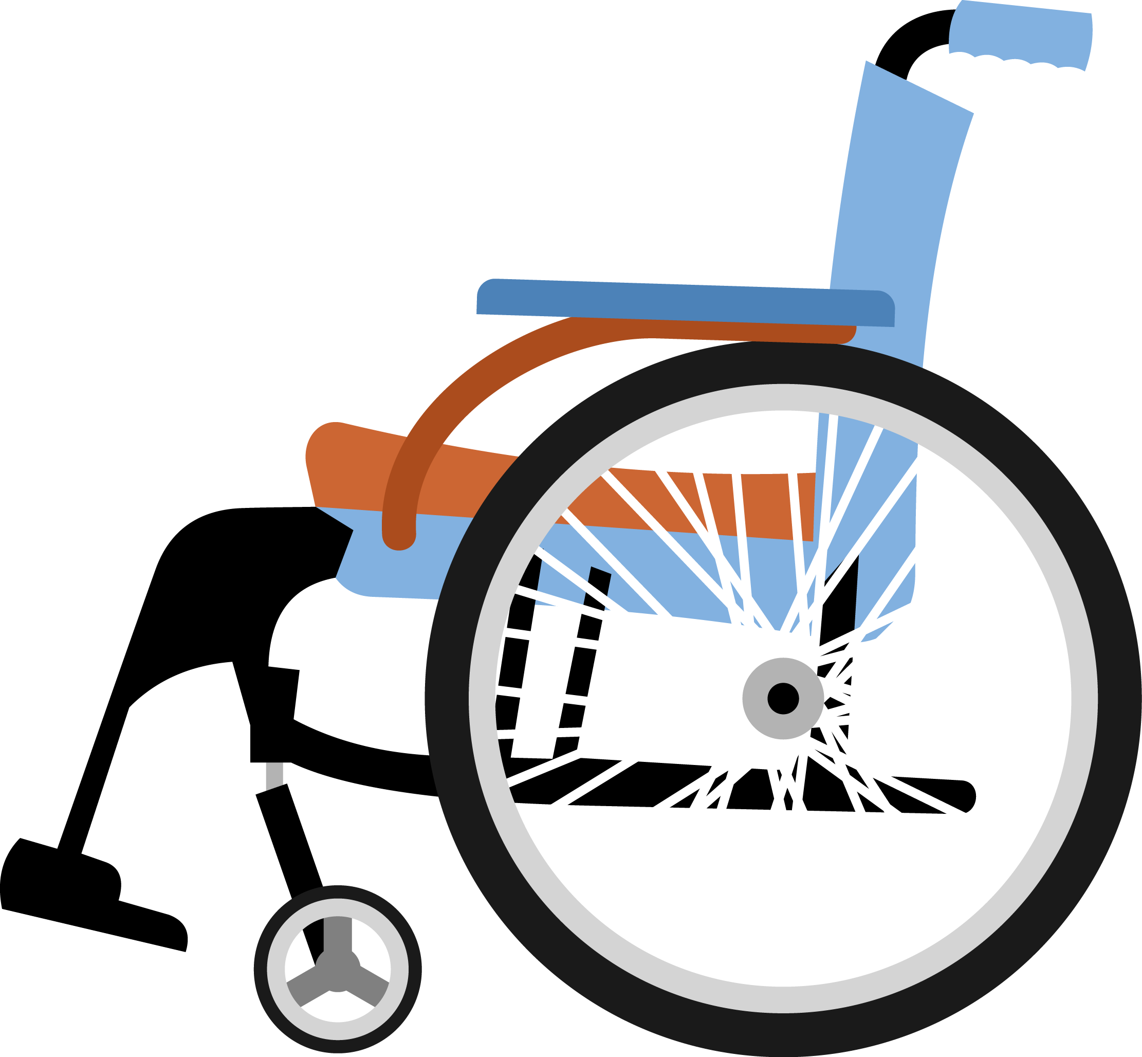 Motorized Wheelchair Clip Art - Wheelchair - (2222x2056) Png Clipart ...