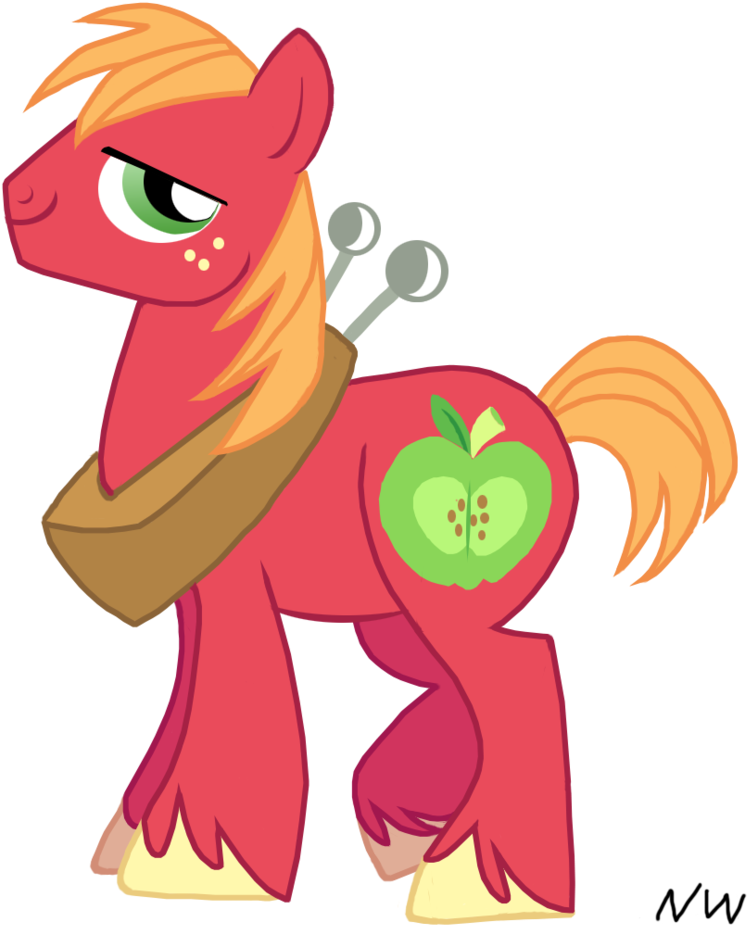 Big Mac By Jabald - Big Mac Mlp Profile - (834x957) Png Clipart Download