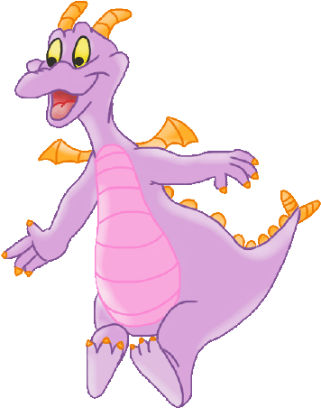 Figment The Dragon Clipart - Figment Clipart - (375x469) Png Clipart ...