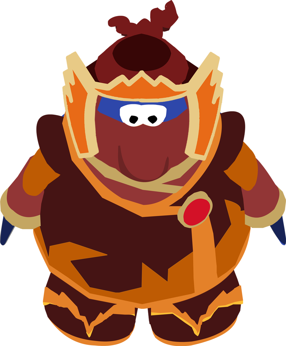 Fire Ninja - Fire Ninja Club Penguin - (1000x1210) Png Clipart Download