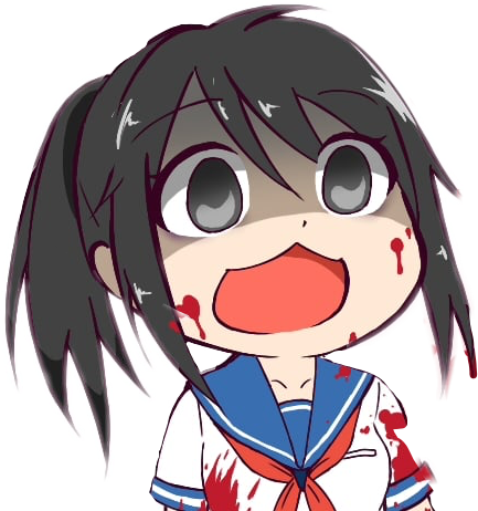 Ayano Cute Bloody Bloody Cute Ayanofreetoedit - Chibi Yandere Chan ...