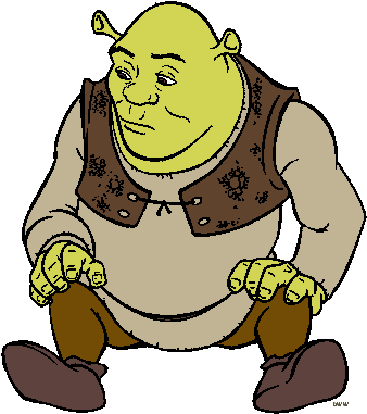 Donkey Shrek - Gify Ruchome Bez Tła - (343x389) Png Clipart Download