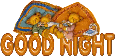 Good Afternoon Bunny Clipart Free Good Night Animated 469x315 Png Clipart Download