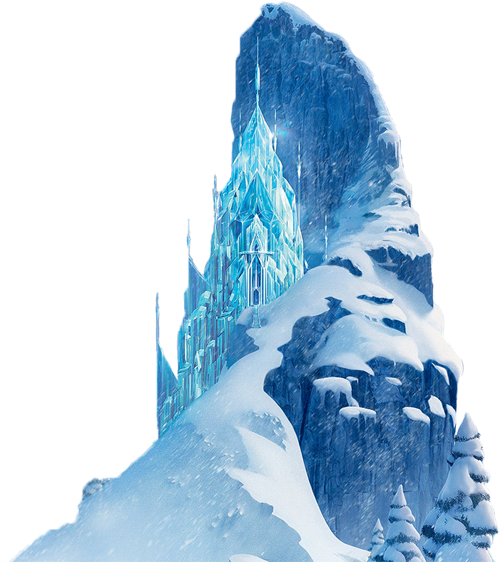 Frozen Castle In Winter Landscape Frozen Ice Castle Png 850x808 Png Clipart Download