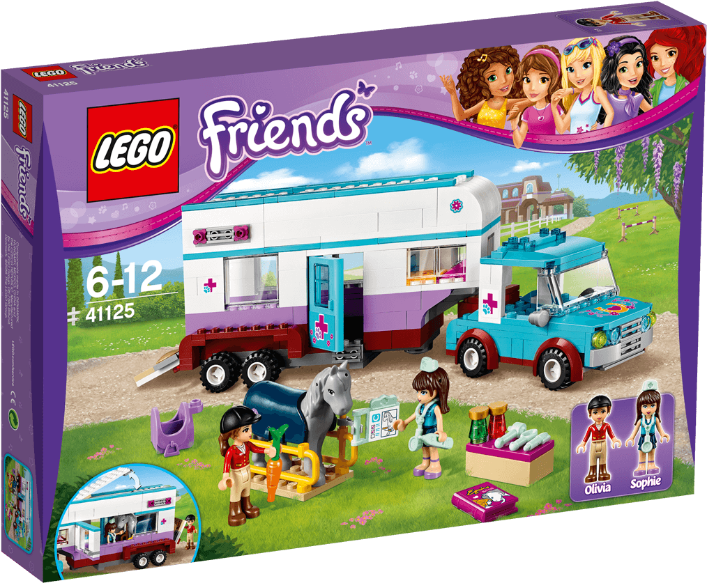 lego friends vet trailer instructions