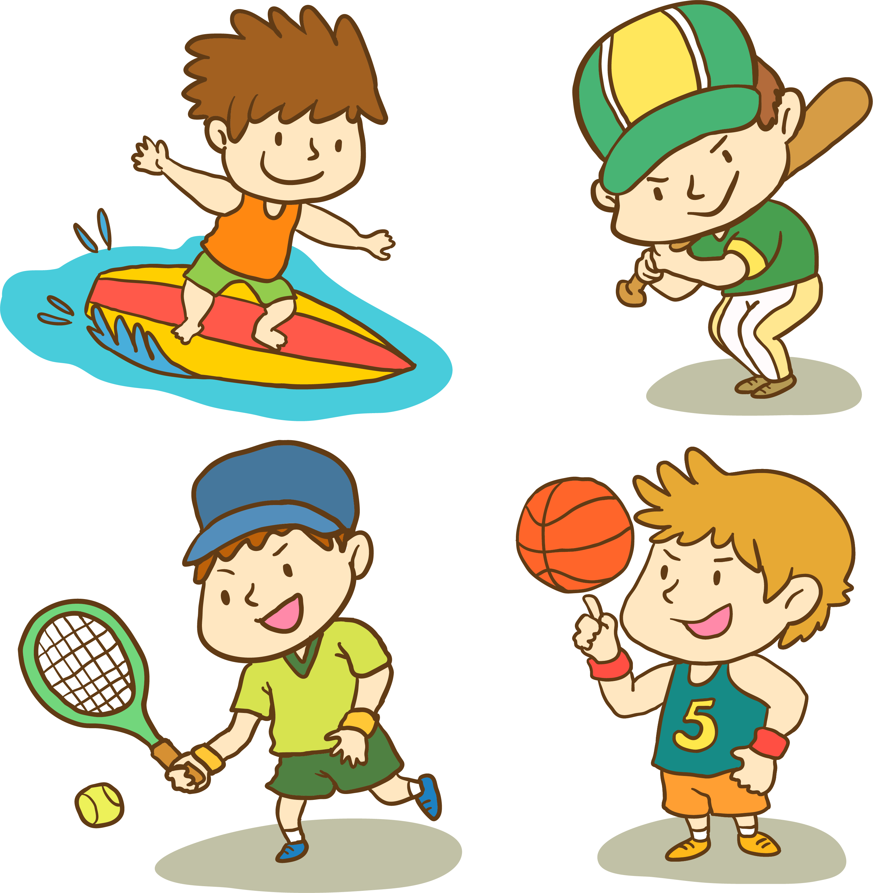 Спорт детские. Летний спорт для детей. Спорт рисунок. Спортивная тематика. Спортсмены играющие в игры