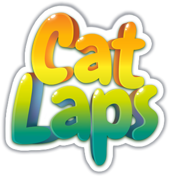 Cat Laps And Match - Cat (336x366)