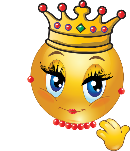 Google Search======== I Am The Queen - Queen Smiley (512x595)