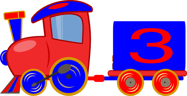 Loco Train Clip Art Birthday Train Clipart Free 600x309 Png Clipart Download 8178