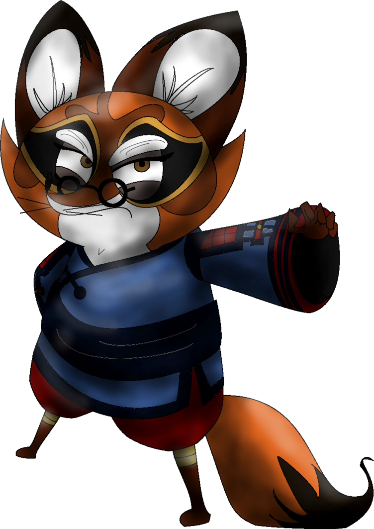 Junjie By Blaziken54 - Kung Fu Panda Master Junjie - Full Size PNG ...