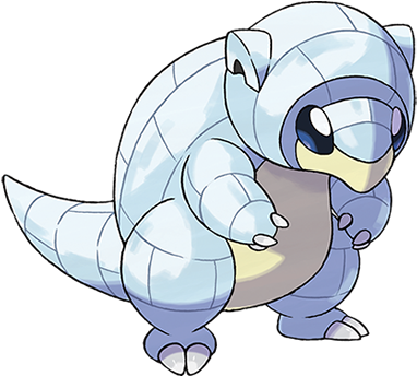 Primary Ice-type Pokémon - Sandshrew Alola (475x475)